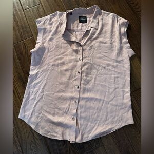 Jachs Girlfriend Blush Pink Button Down Shirt